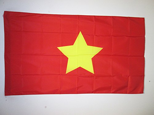 az flag 越南 1945-1955 国旗 2' x 3' 为旗 - 越南